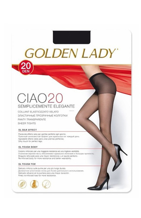Rajstopy Golden Lady Ciao 20 den 2-5 camel/odc.beżowego